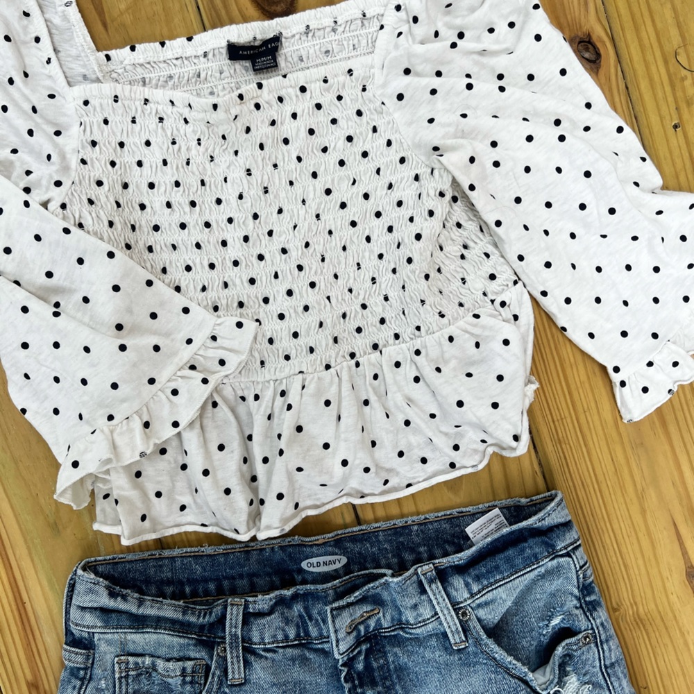 ✨ polkadot top ✨